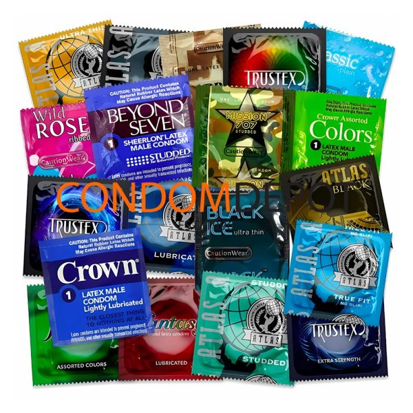 Buy Condom Depot Ultimate 100 Condom Sampler