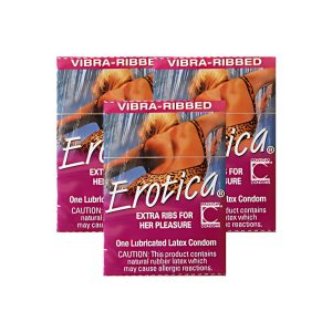 Contempo Erotica Ribbed Vending Machine Condoms | Condom Depot