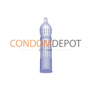 Durex Extra Sensitive Stimulating Condom Shape | Condom Depot