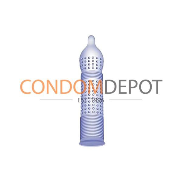 Durex Extra Sensitive Stimulating Condom Shape | Condom Depot