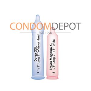 Durex XXL Condom Shape | Condom Depot