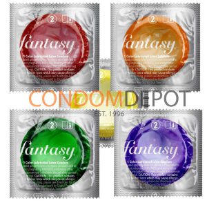 Fantasy Assorted Colors Condoms
