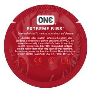 ONE Extreme Ribs Condoms | Condom Depot