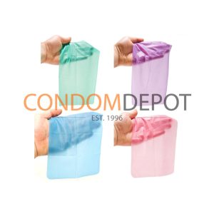 Satin Flavor Dental Dam Shape | Condom Depot