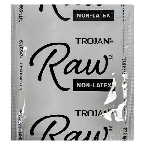 Trojan Raw Pure Feel Non Latex Condom | Condom Depot