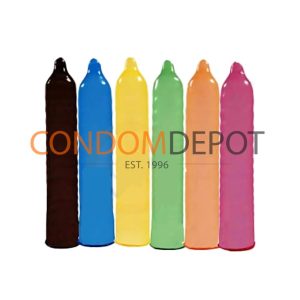 Trustex Assorted Color Condoms Shape | Condom Depot