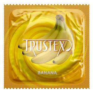 Trustex Banana Flavored Condoms | Condom Depot