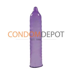 Trustex Grape Flavored Condoms Shape | Condom Depot