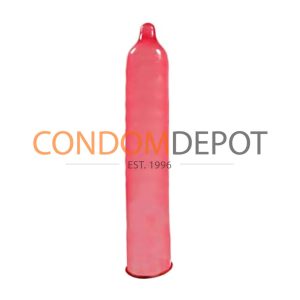 Trustex Strawberry Flavored Condoms Shape | Condom Depot