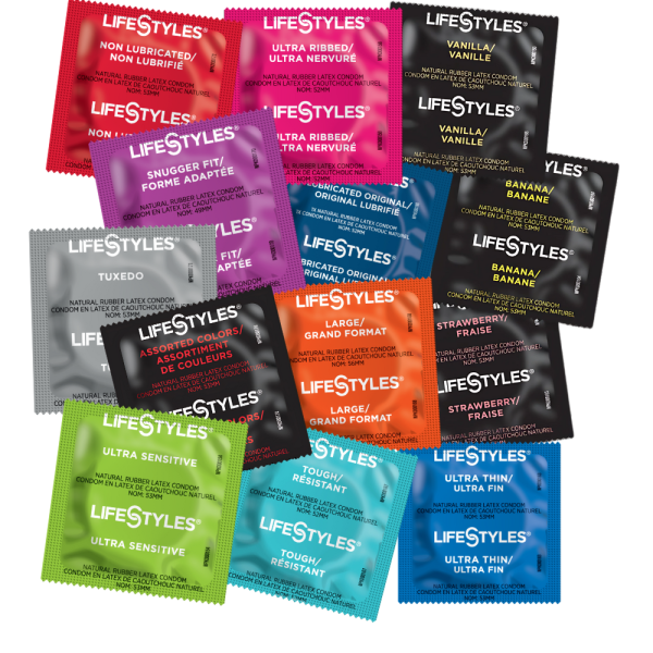 Lifestyles Condom Sampler | Condom Depot